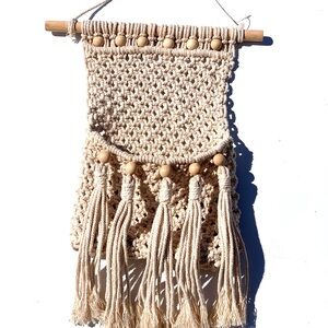 Handcrafted Macramé Wall Hanging